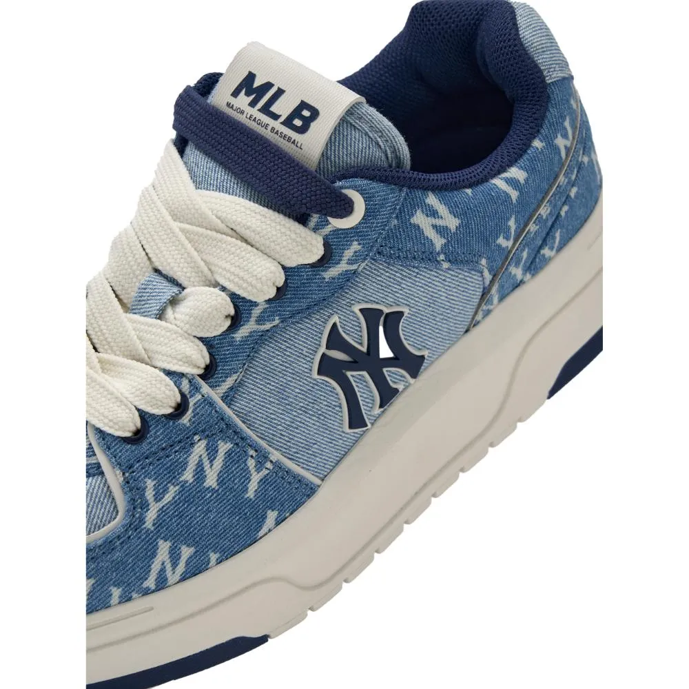 Chunky Liner Denim Classic Monogram New York Yankees Sneakers