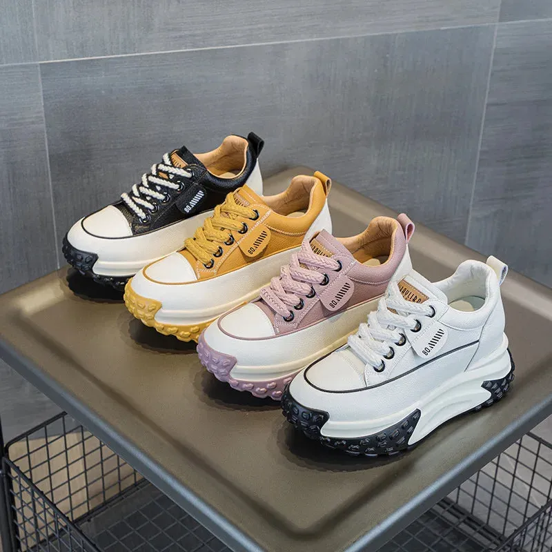Chunky Wedge Sneakers