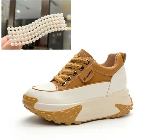 Chunky Wedge Sneakers