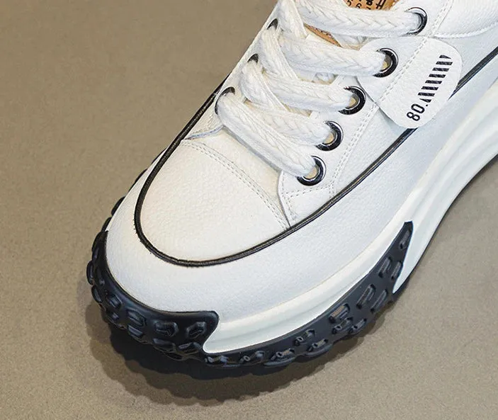 Chunky Wedge Sneakers