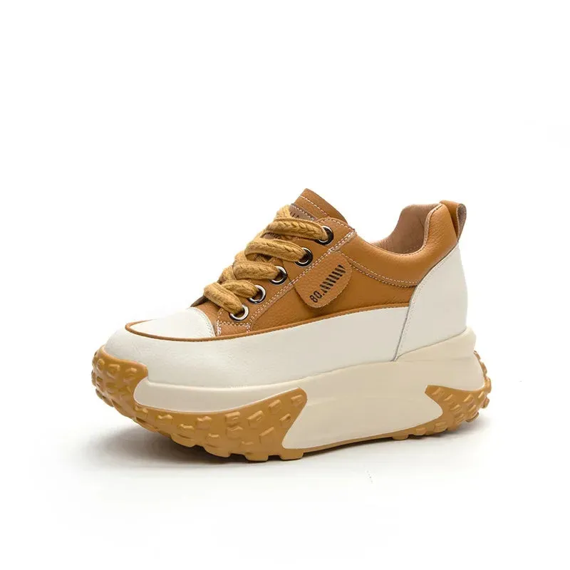 Chunky Wedge Sneakers