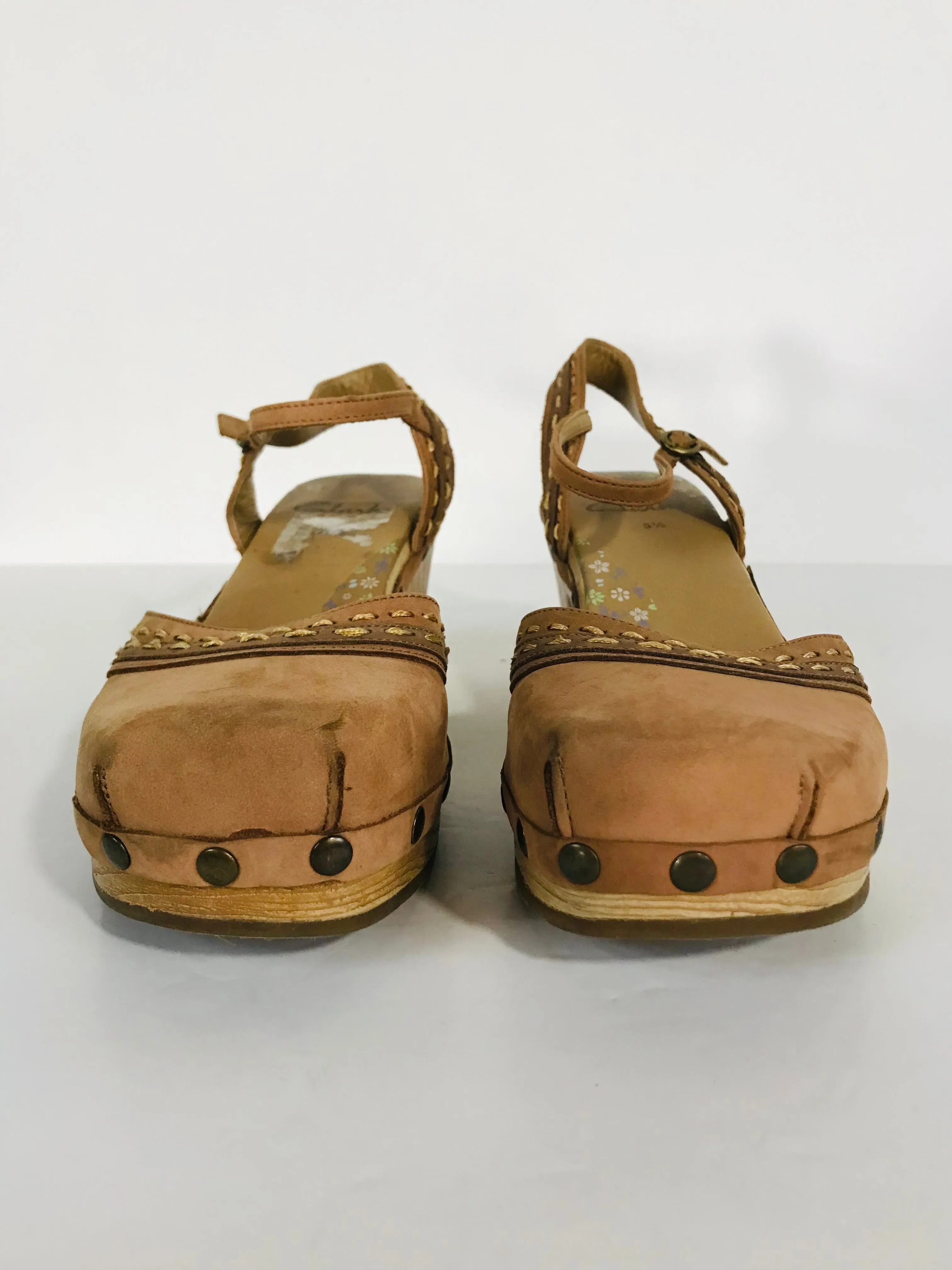 Clarks Women's Boho Wedge Heels | 5.5 | Brown