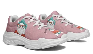 Coffee Kitty Chunky Sneakers