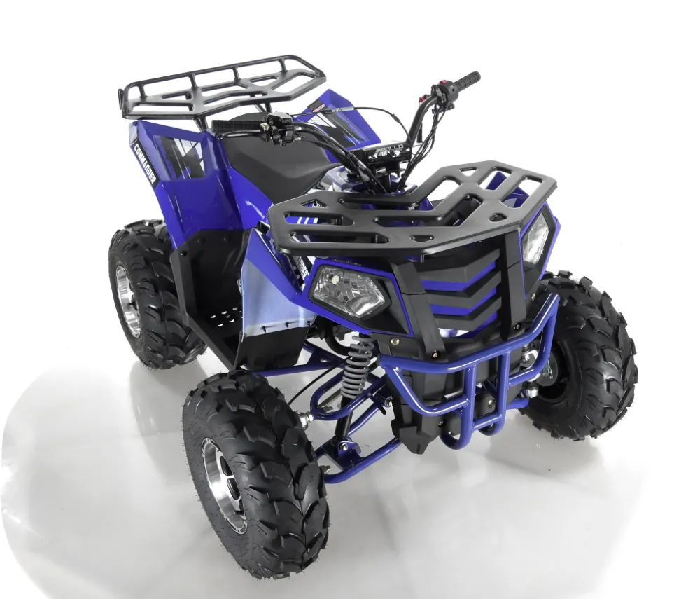 Commander DLX 125cc Larger Mid Size Youth ATV,  Automatic With Reverse Available, with Chrome Rims G16 16 YEAR OLD AND UP, CA Legal