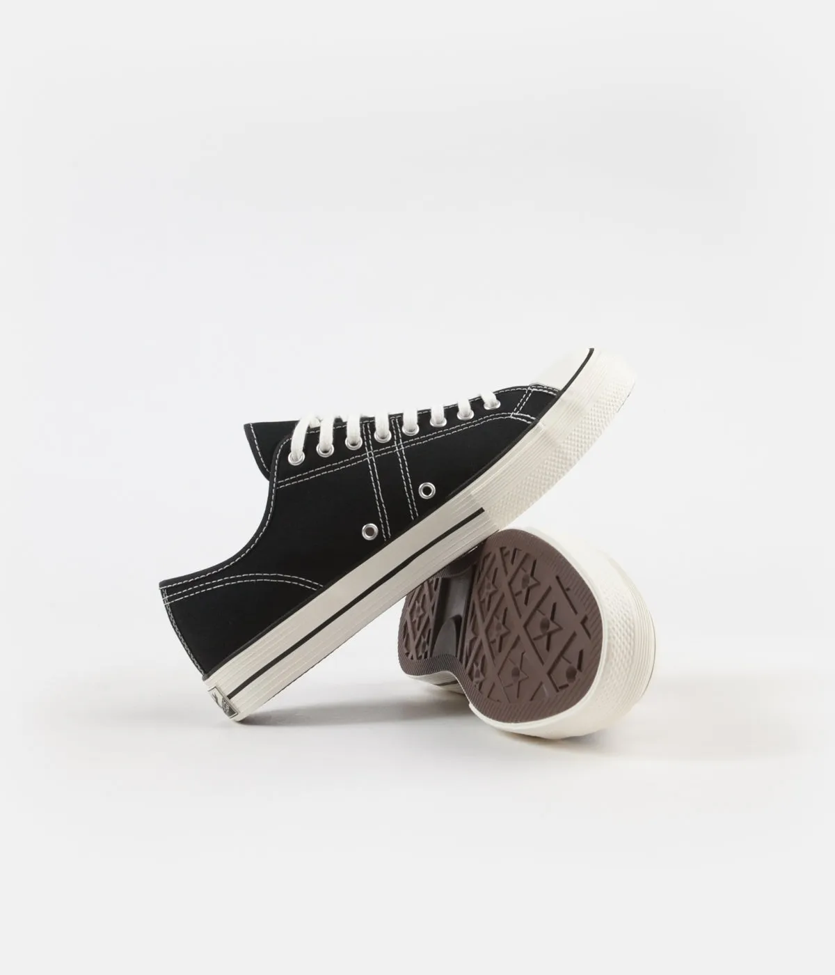 Converse Lucky Star Ox Shoes - Black / Black / Egret