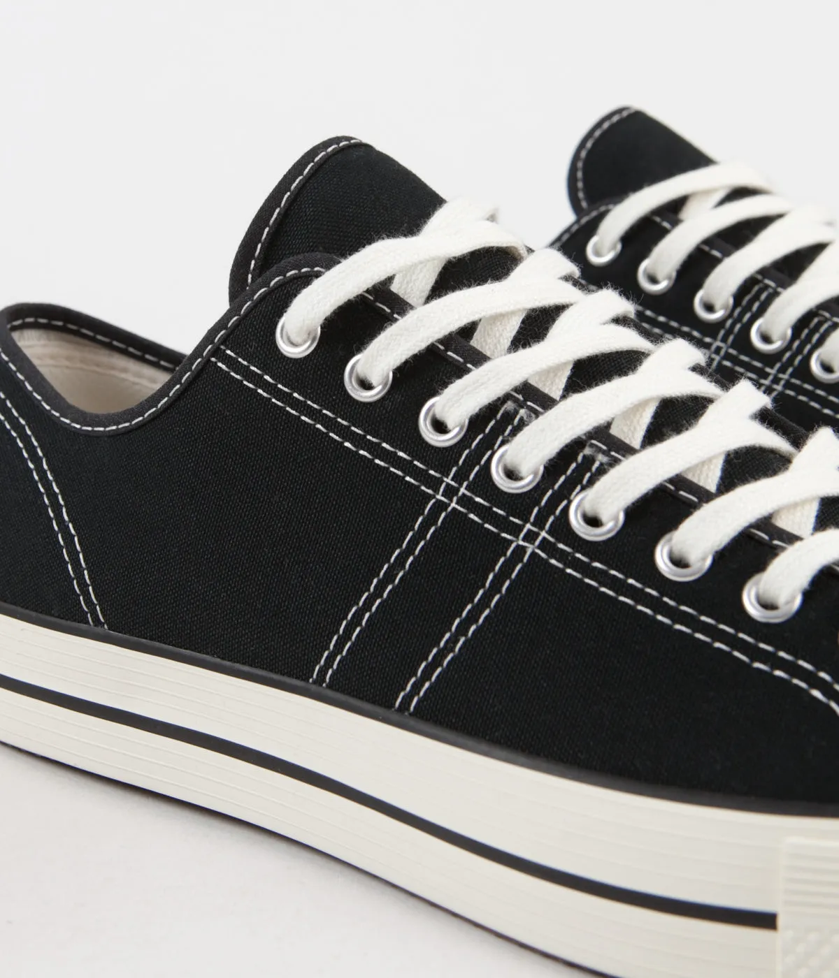 Converse Lucky Star Ox Shoes - Black / Black / Egret
