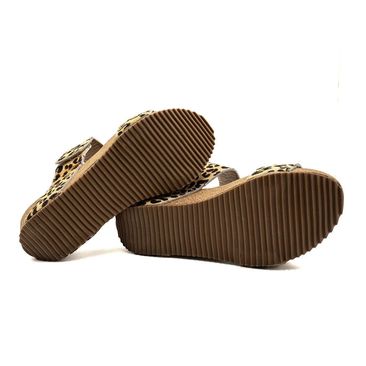 Corkys Boutique By Wild Thing Wedge Shoes Pony Hair Brown Colour For Women