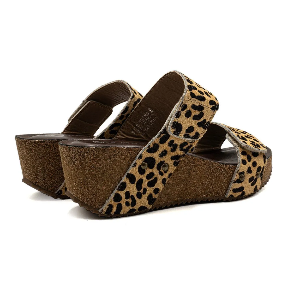 Corkys Boutique By Wild Thing Wedge Shoes Pony Hair Brown Colour For Women