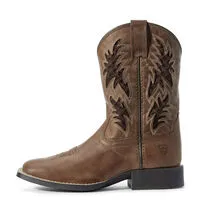 COWBOY VENTTEK WESTERN BOOT HOMESTEAD BROWN