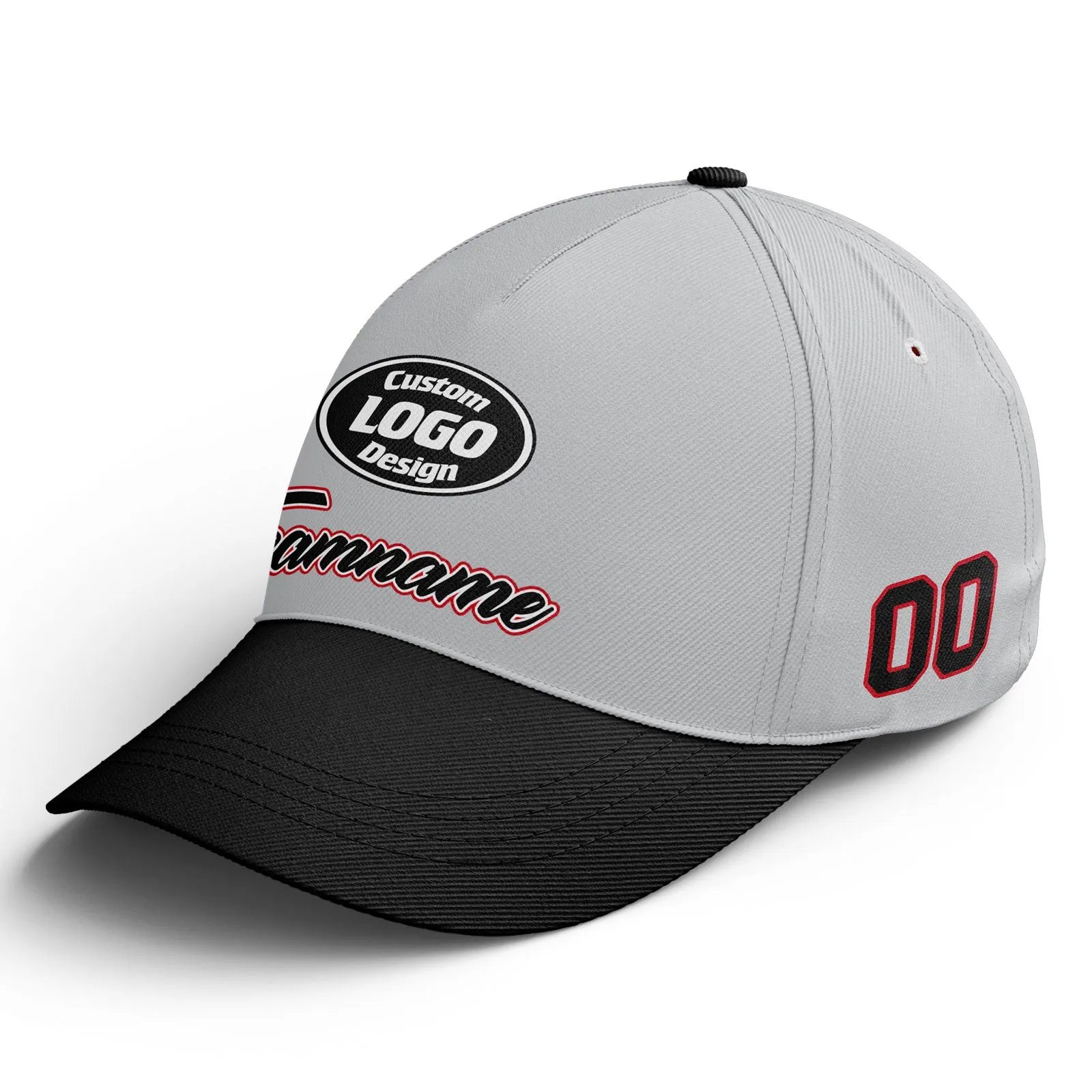 Custom Hat Sport Design Cap Stitched Adjustable Personalized YW061-D028016-2