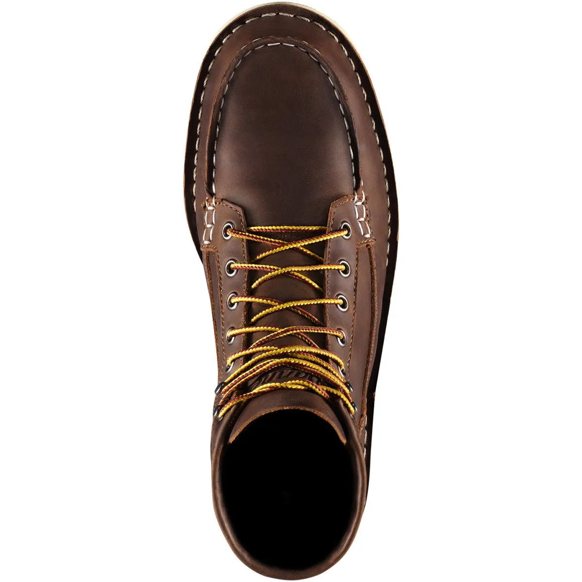 Danner Bull Run Moc Toe Brown 6" Steel Toe #15564