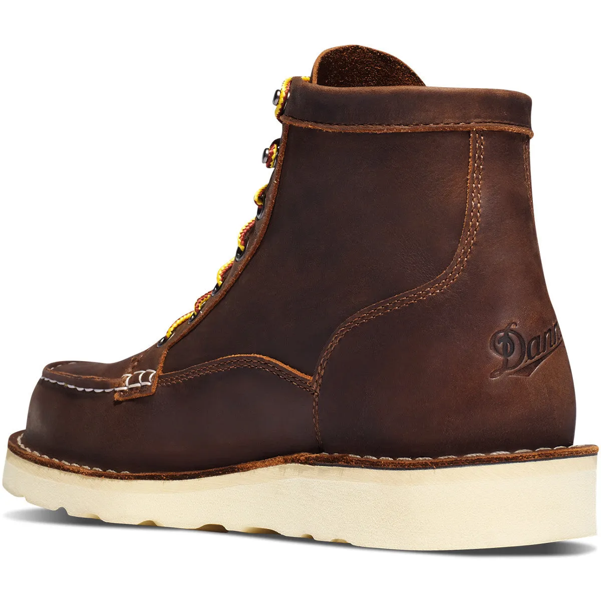 Danner Bull Run Moc Toe Brown 6" Steel Toe #15564