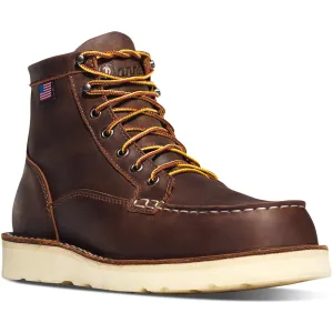 Danner Bull Run Moc Toe Brown 6" Steel Toe #15564