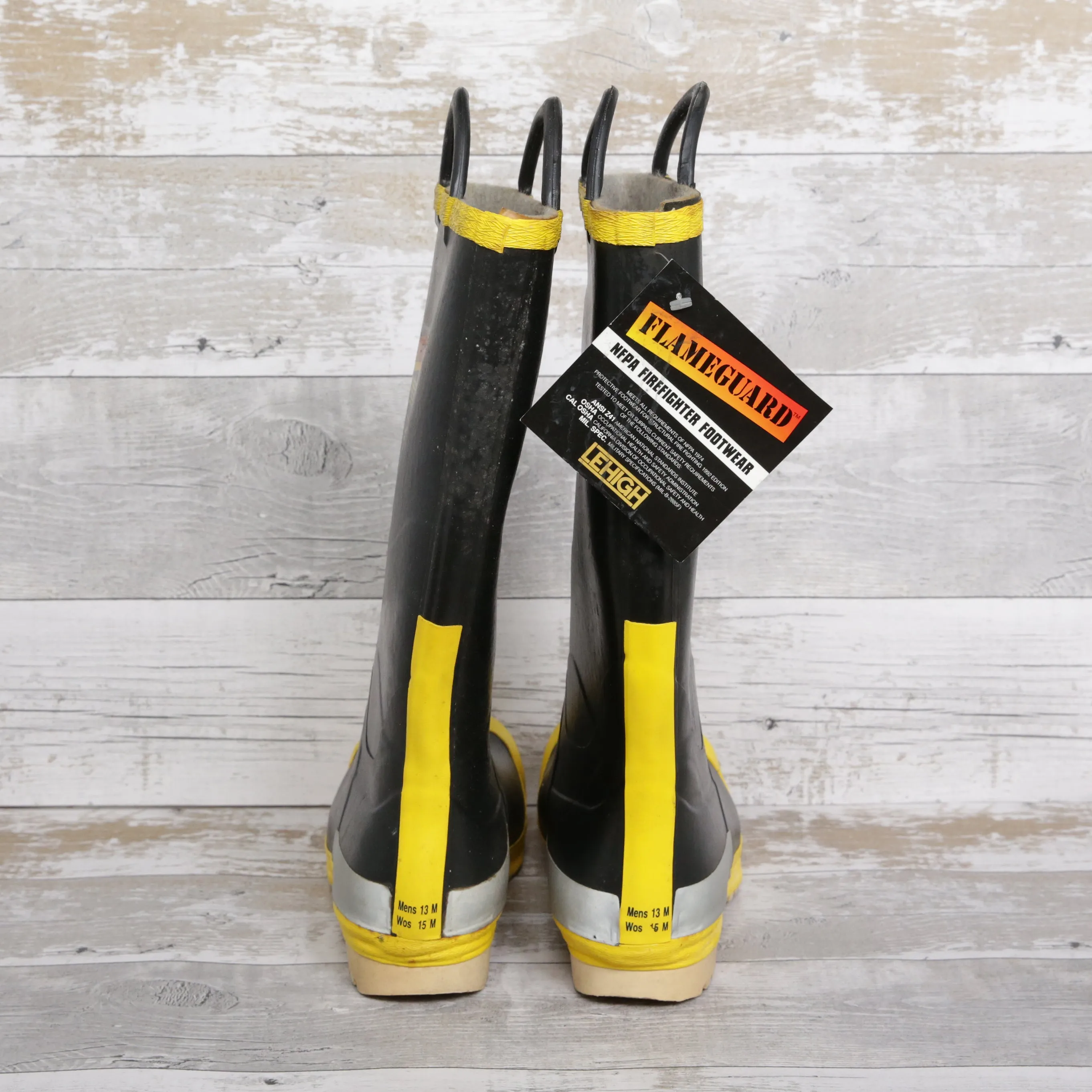De-Branded Flameguard Safety Wellington Boots UK13