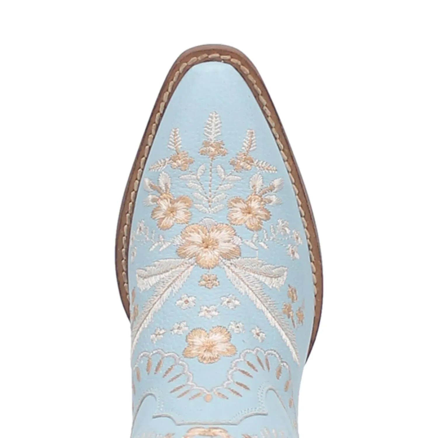 DINGO PRIMROSE LEATHER BLUE BOOTIE STYLE DI748BL