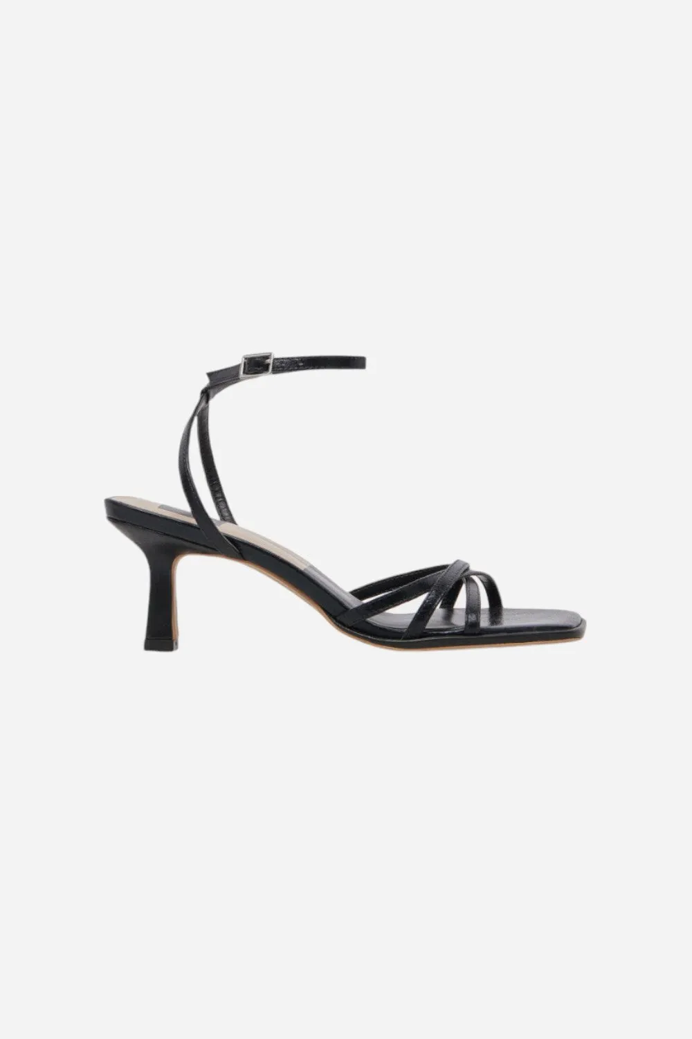 Dolce Vita Manji Heels in Midnight Patent Leather
