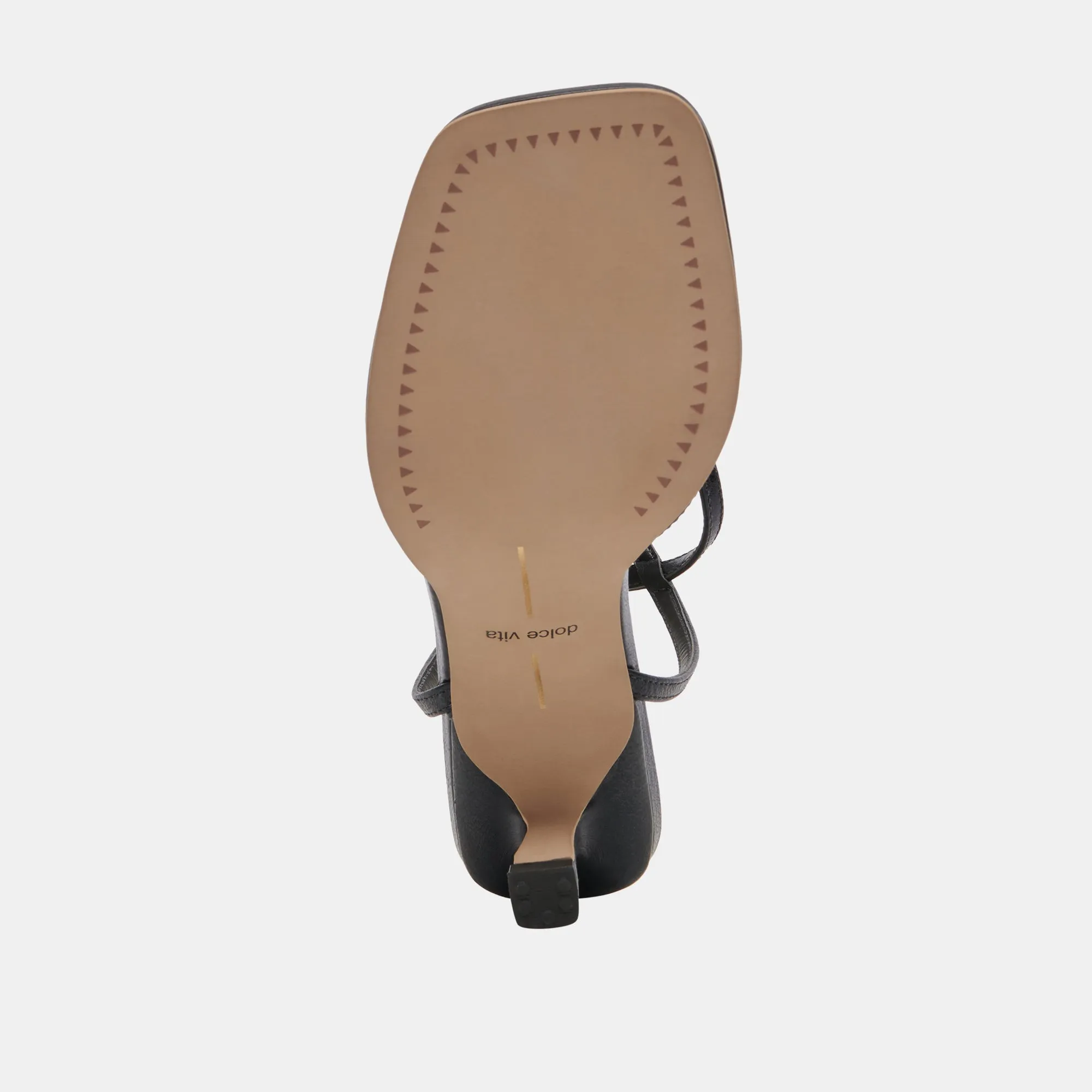 Dolce Vita Manji Heels in Midnight Patent Leather
