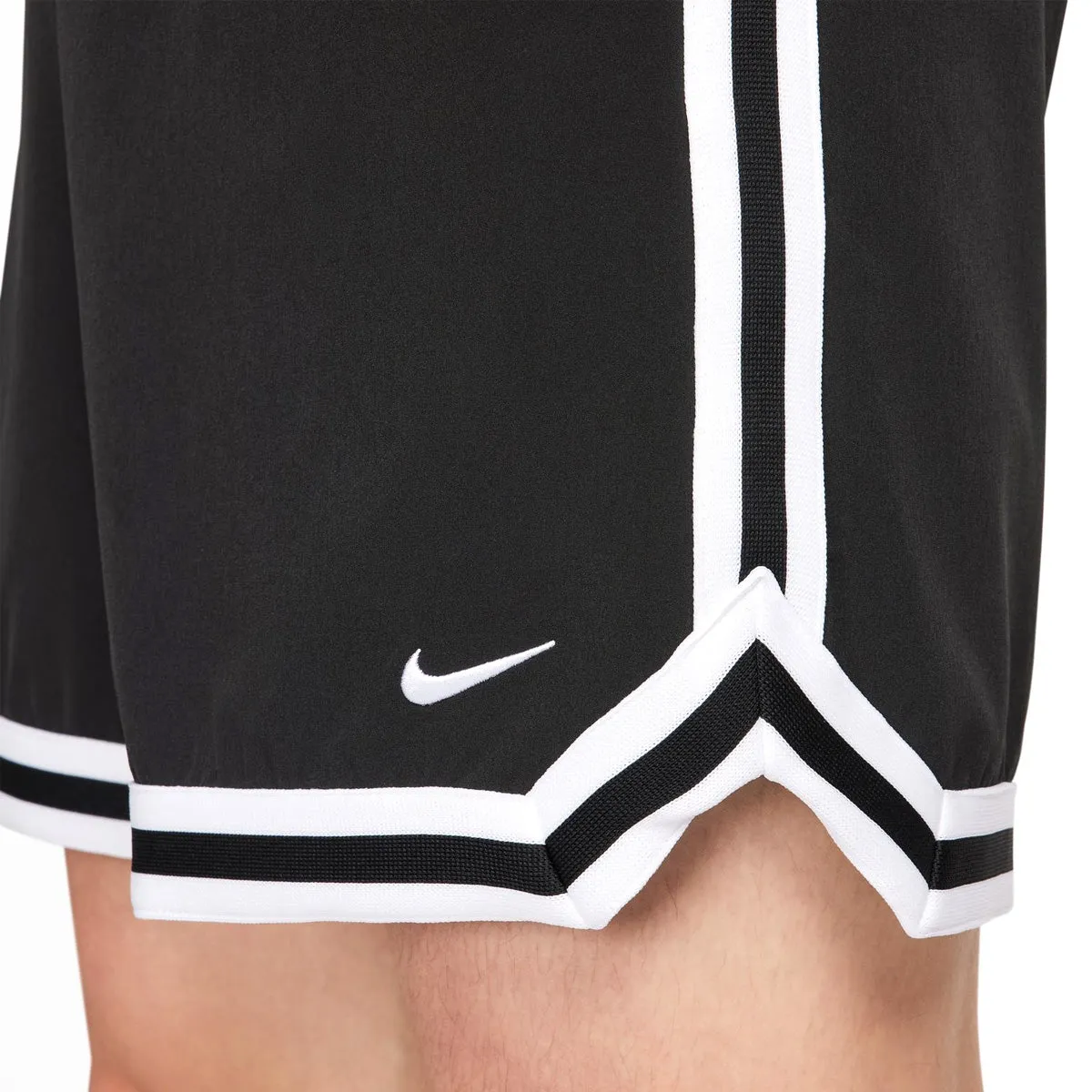 Dri-FIT 6" UV Woven Basketball Shorts 'Black White'