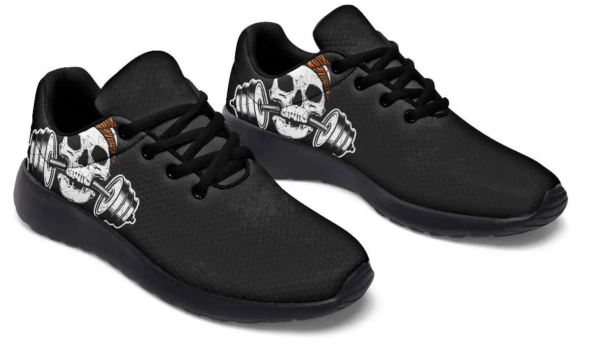 Dumbbell Skull Tiger Bandana