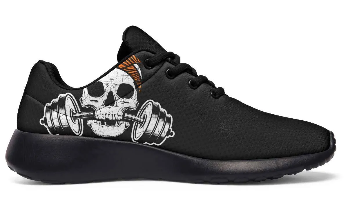 Dumbbell Skull Tiger Bandana