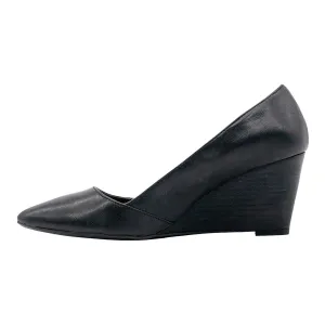 Franco Sarto Frankie Wedge Shoes Leather Black Colour For Women