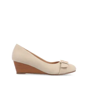 GRAYSN WEDGE HEELS IN FAUX LEATHER