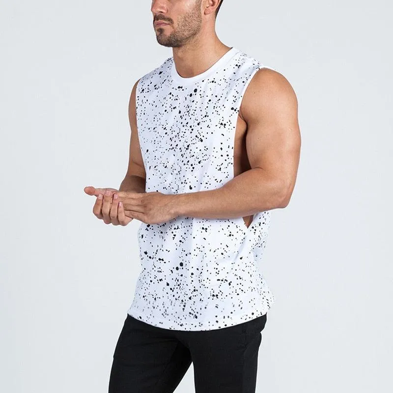 Great Brand New Plain Tank Top -Men Bodybuilding singlet Gyms - Stringer Sleeveless Shirt Blank Fitness Clothing (TM7)(1U101)(1U100)