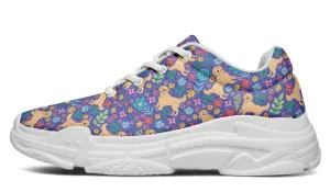 Groovy Golden Retriever Chunky Sneakers