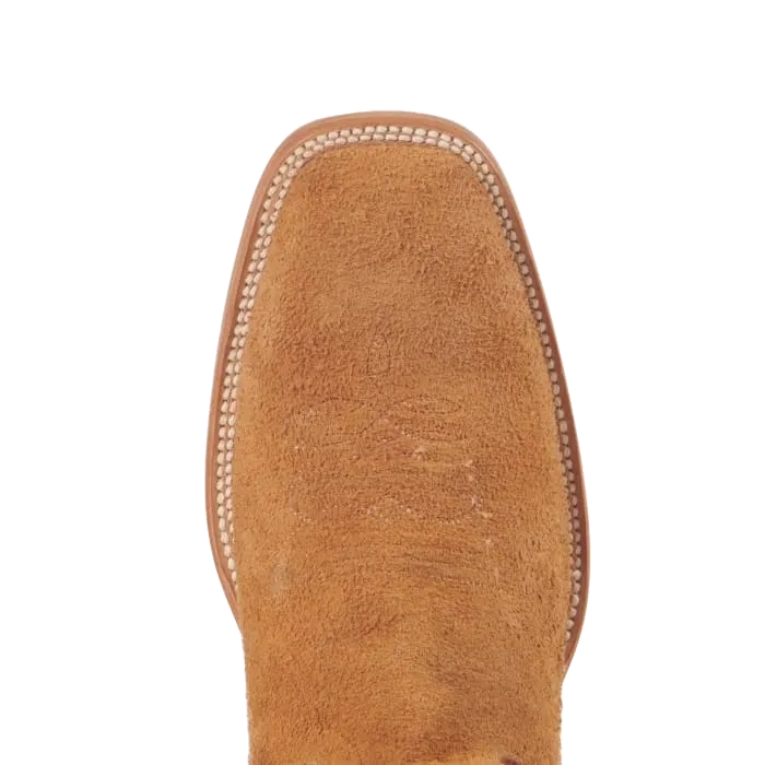 Hondo Men's Roughout Mango & Maple Brown Square Toe Boots 2645