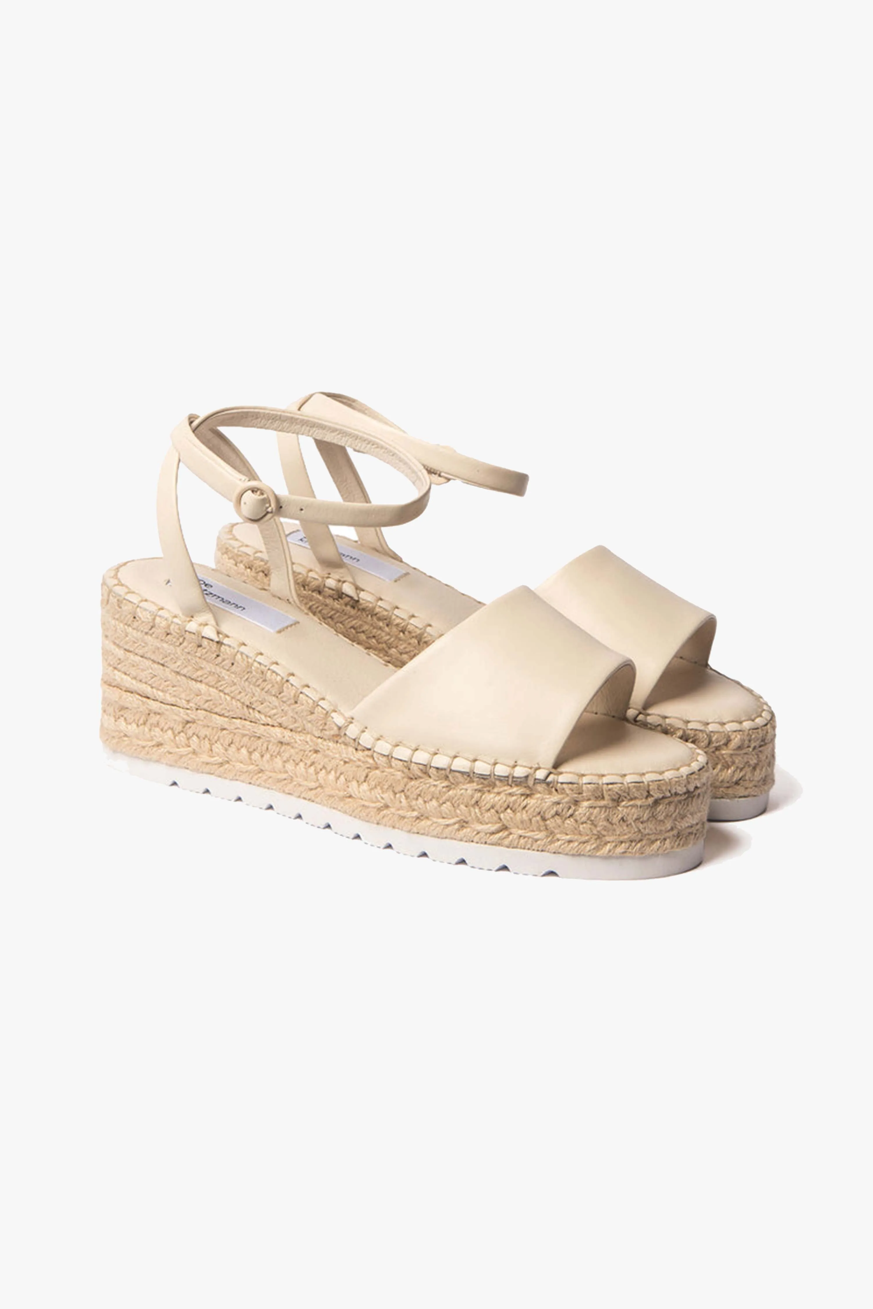 Hone Plaster Leather Wedge Heel