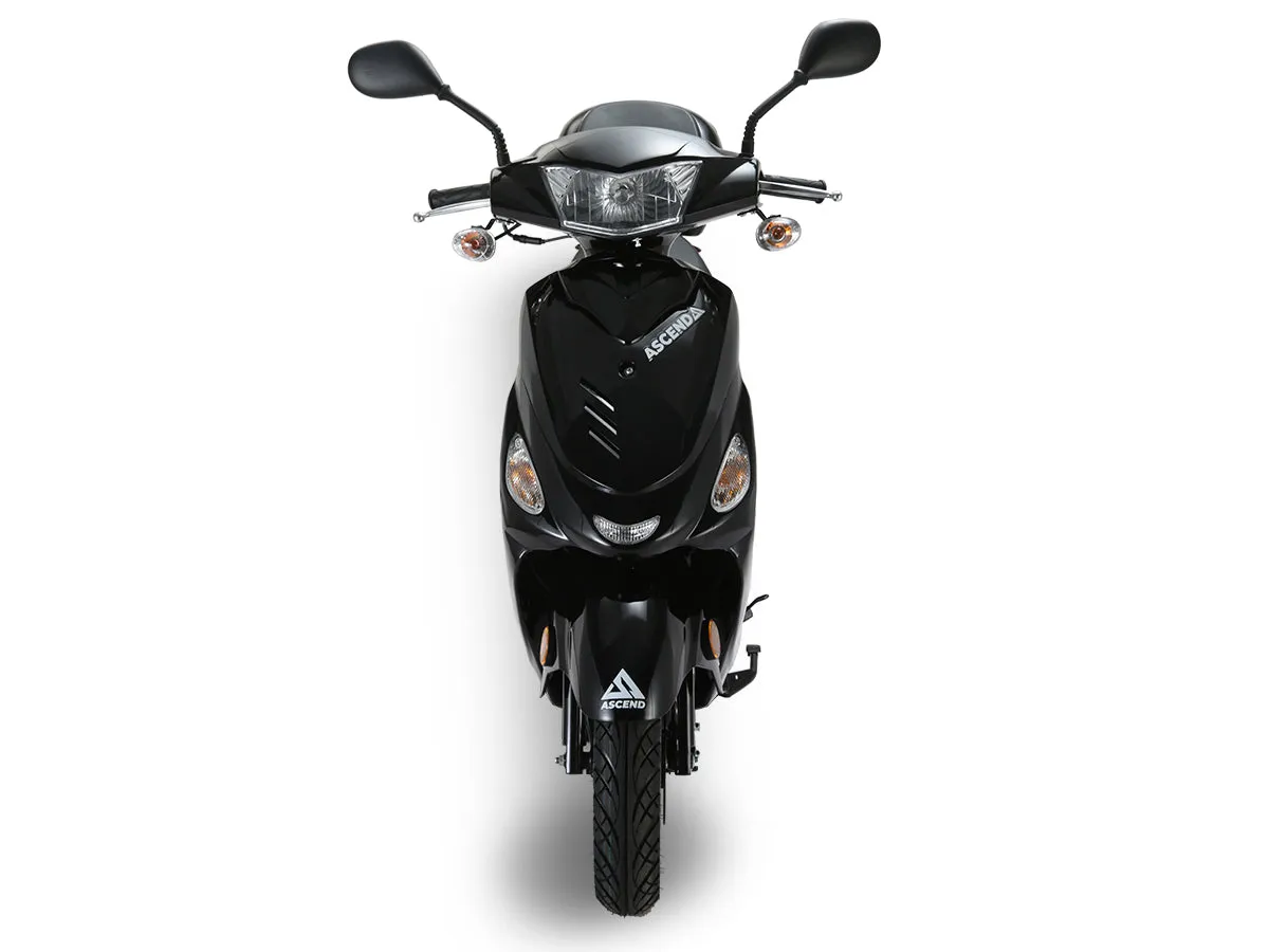 Ice Bear Ascend PMZ50-4, 50cc Fully Automatic, LED head Lights and Trunk included. CA legal