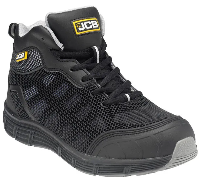 JCB Hydradig S1P Mid Cut Safety Work Boots Steel Toe Midsole Sizes 3-12