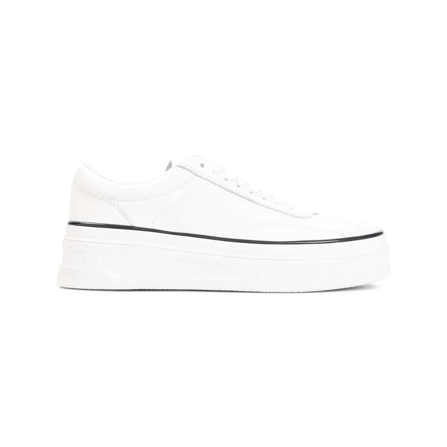 JIL SANDER Low Profile Leather Sneakers for Men