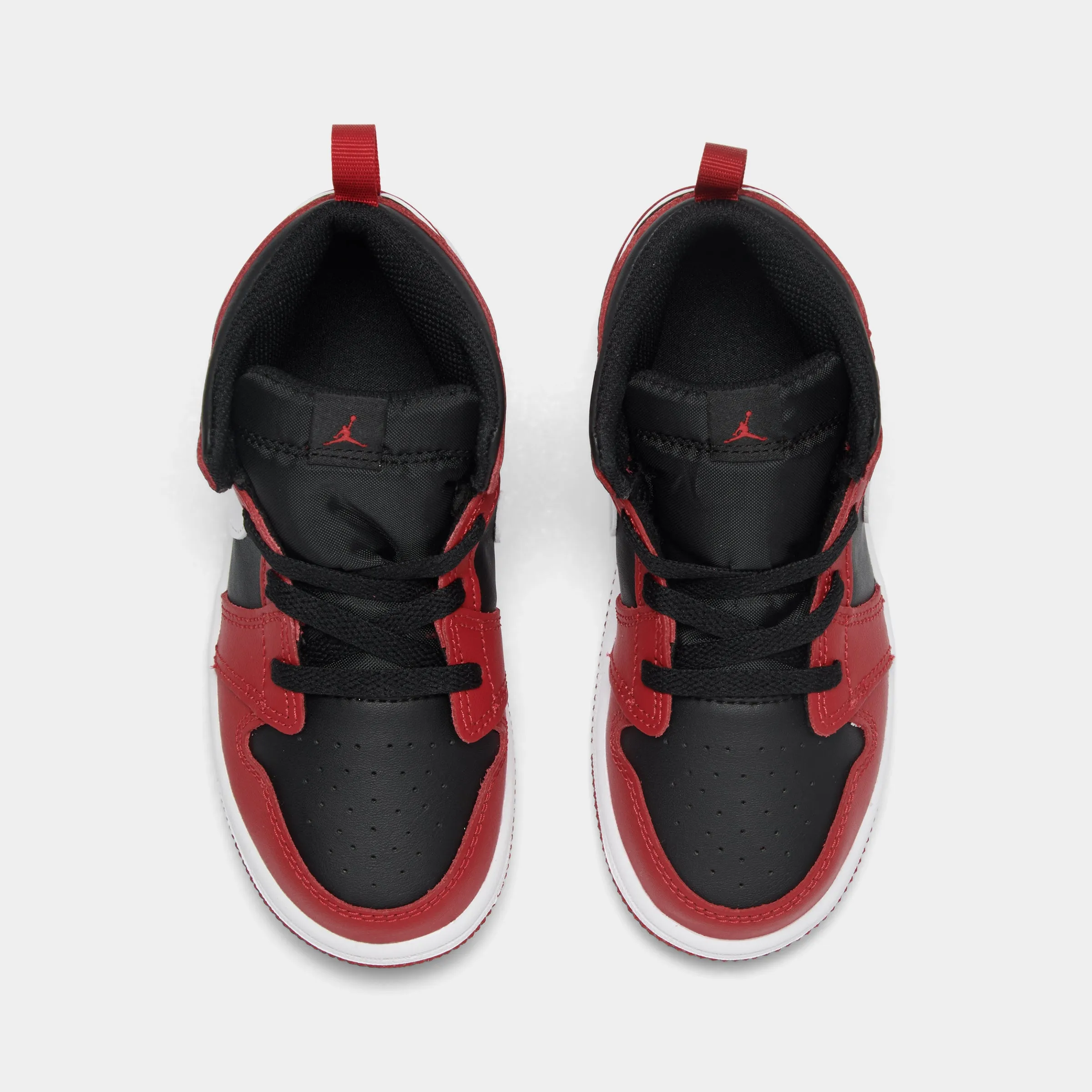 Jordan 1 Mid TD Black / White - Gym Red
