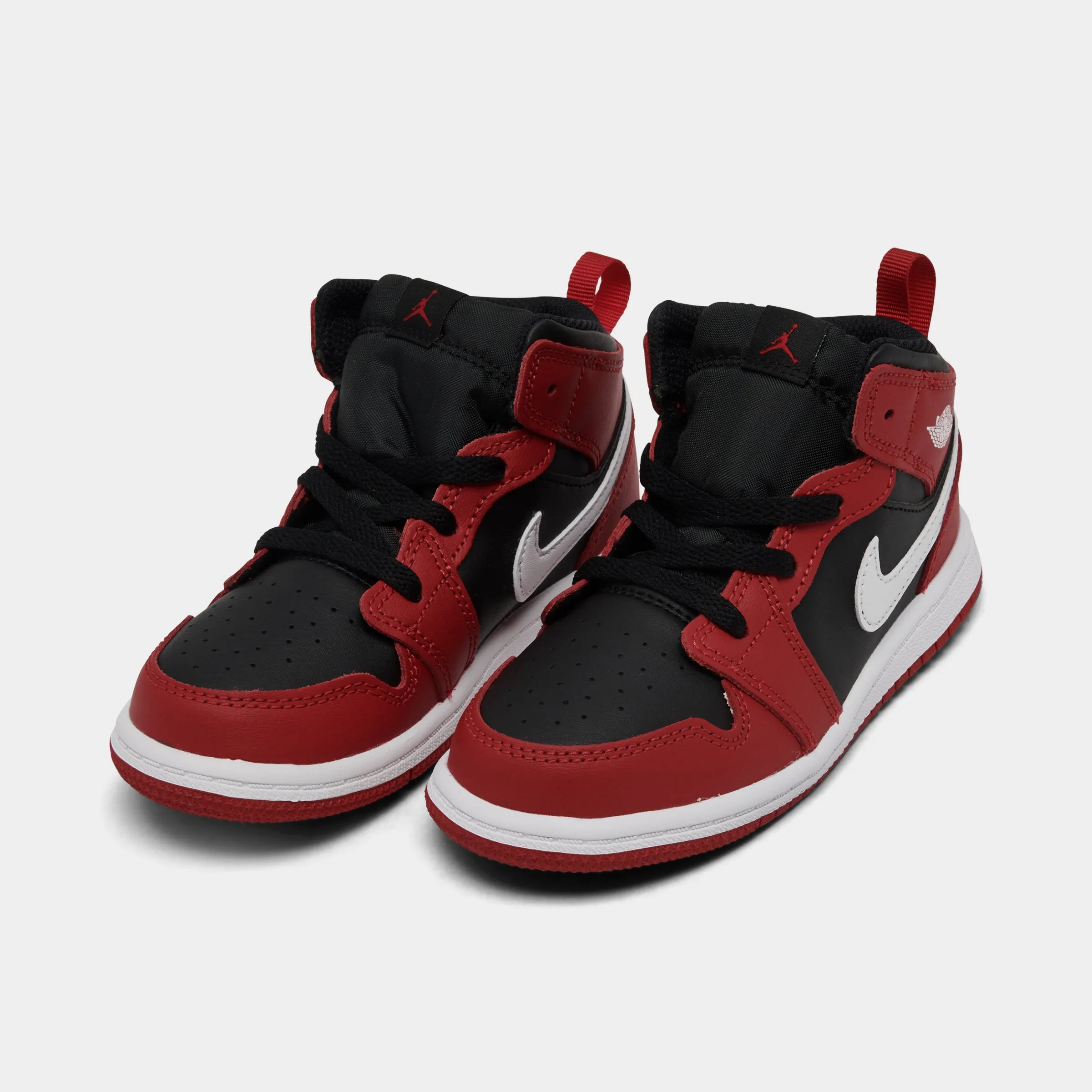 Jordan 1 Mid TD Black / White - Gym Red