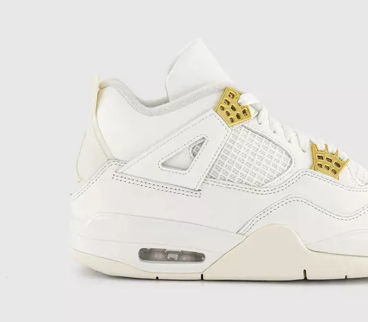 JORDAN 4 RETRO METALLIC GOLD (W)