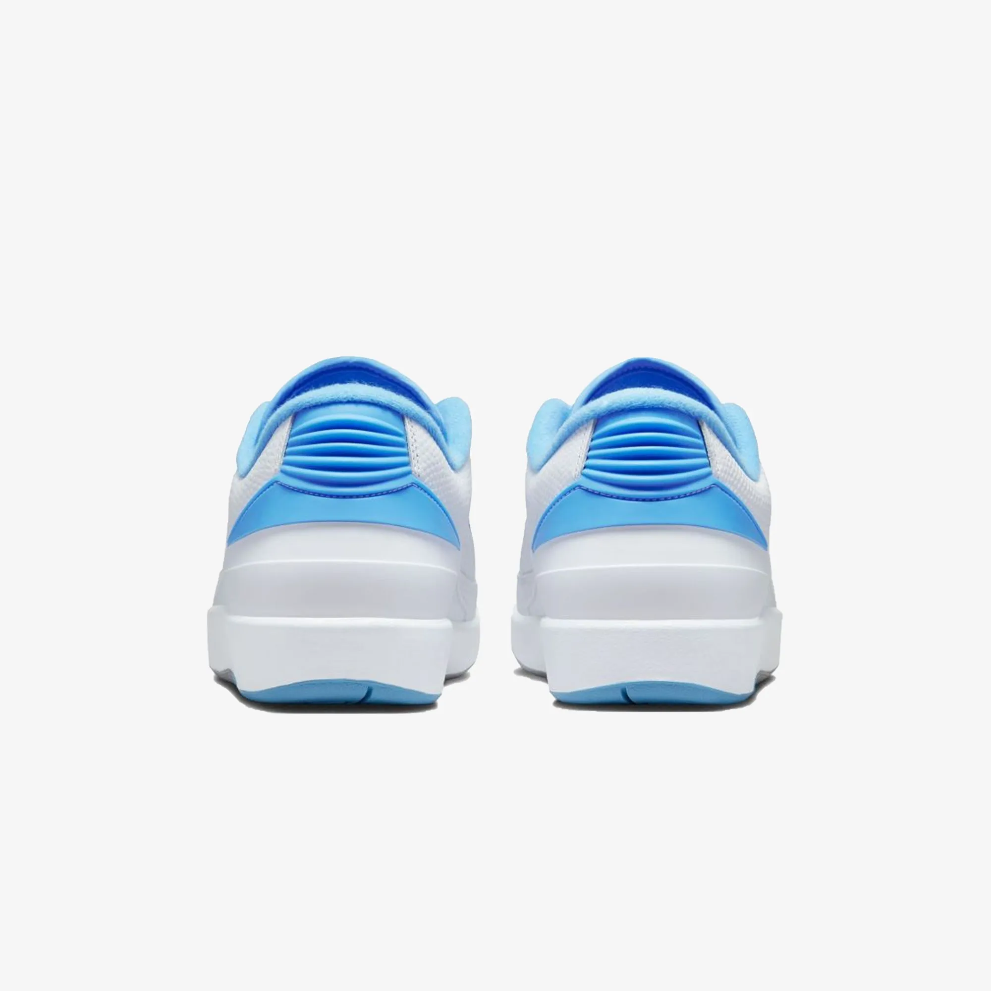 Jordan | AIR JORDAN 2 RETRO LOW  { WHITE/UNIVERSITY BLUE-CEMENT GREY