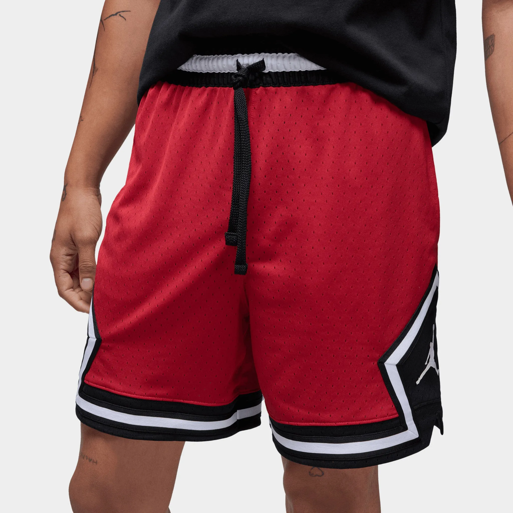 Jordan Dri-FIT Sport Diamond Shorts Gym Red / Black - Gym Red