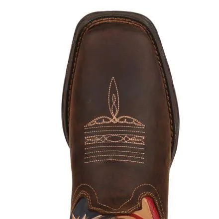 LADY REBEL BY DURANGO PATRIOTIC PULL-ON WESTERN FLAG BOOT
