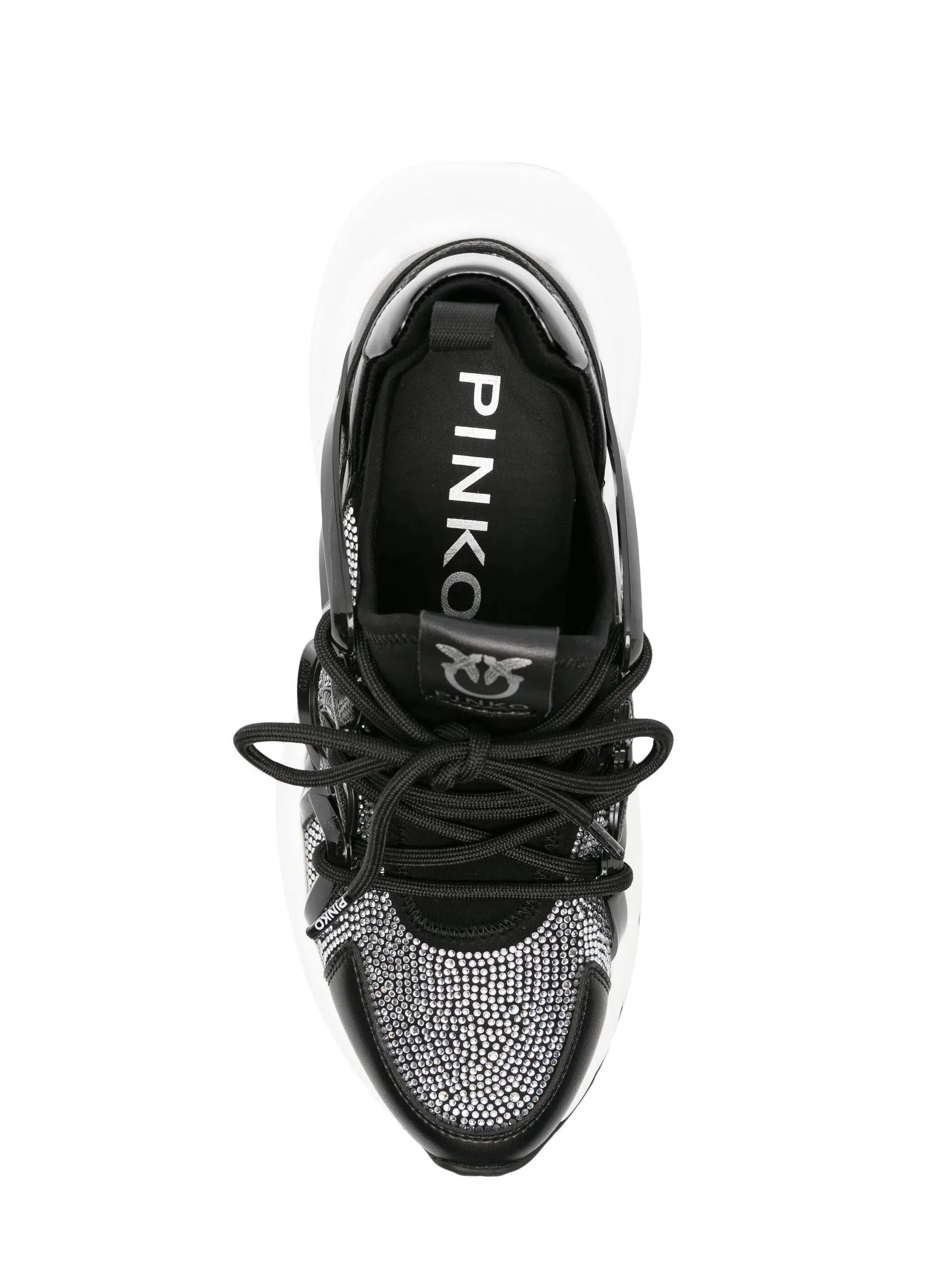 Love Birds-detail chunky sneakers