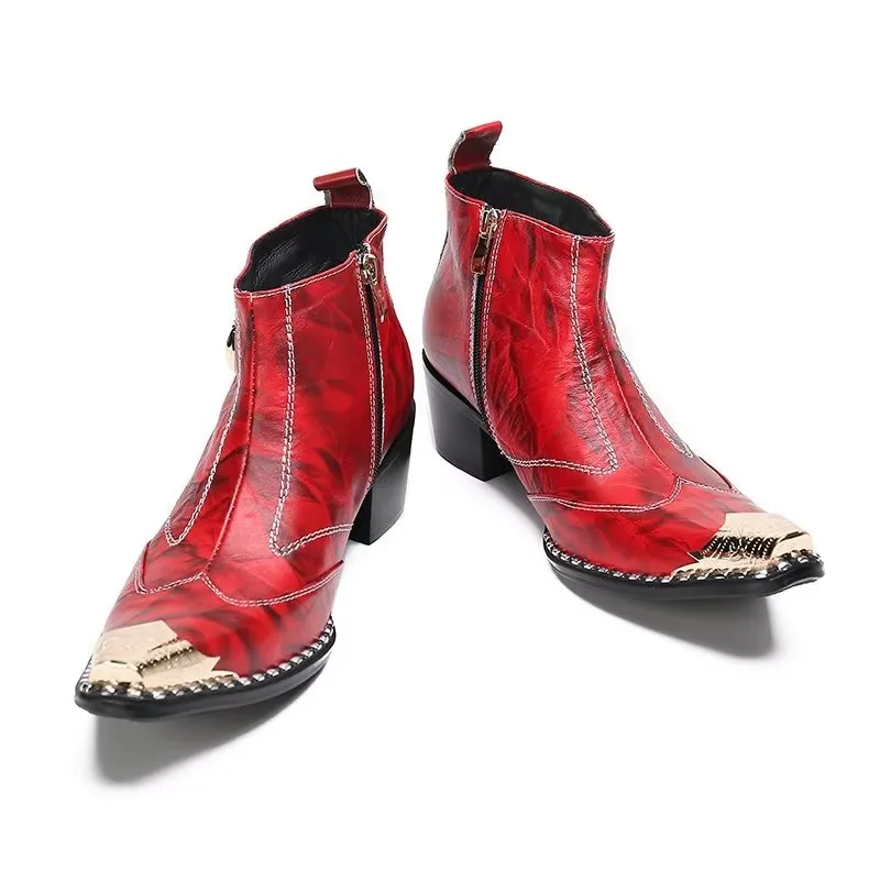 LuxePoint Leather Chic Dress Boots