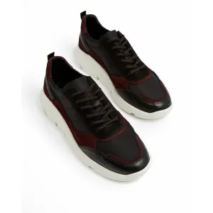 Men Neroll-Chunky Sole Runner - Black