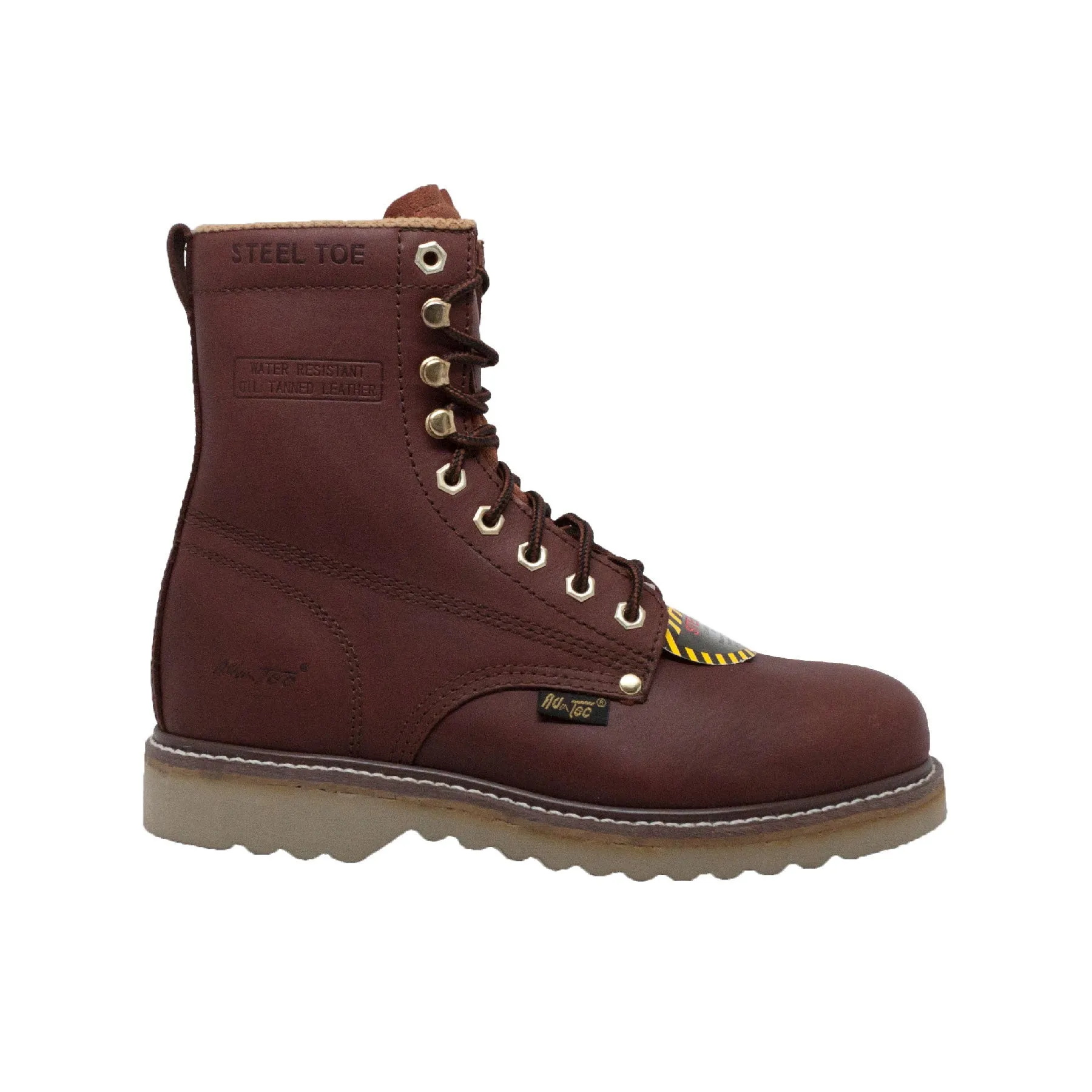 Men's 8" Steel Toe Redwood Farm Boots - 1312