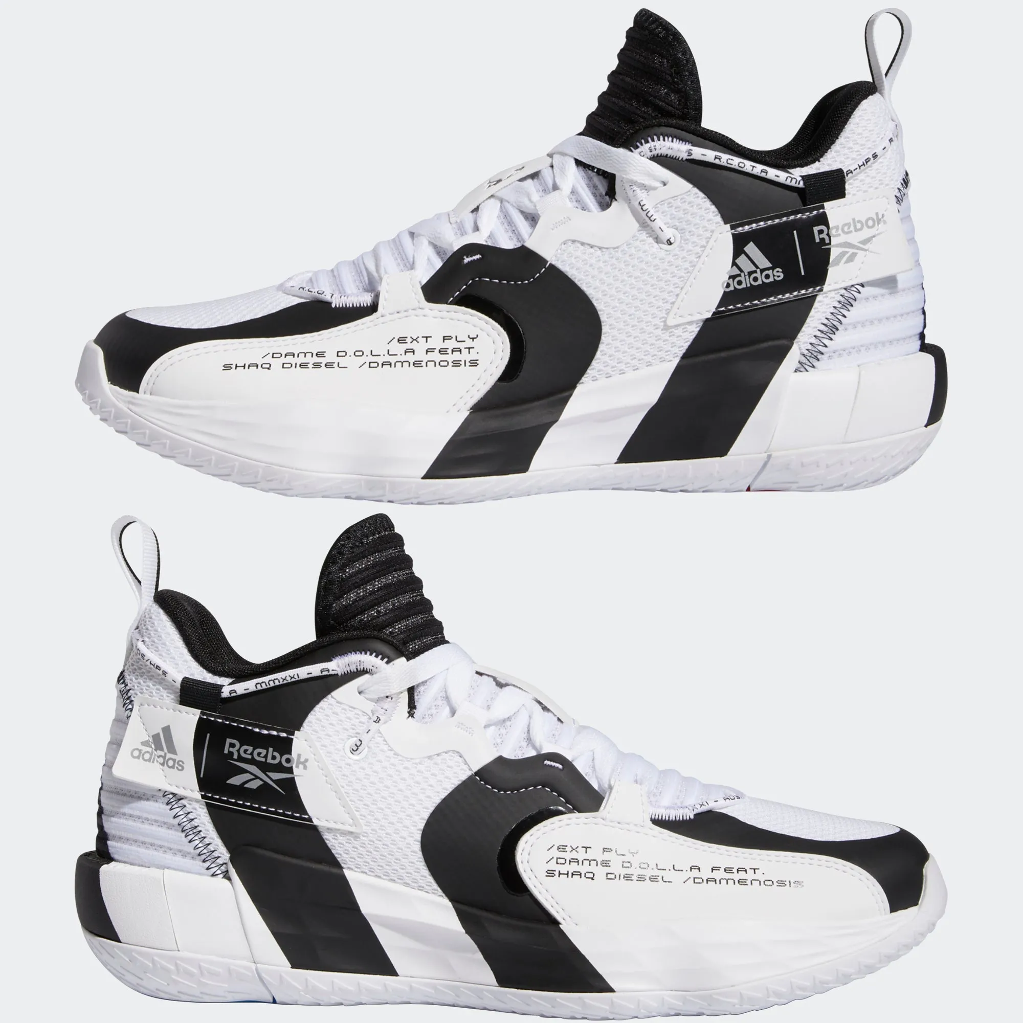 Men’s adidas Basketball Dame 7 EXTPLY Shoes
