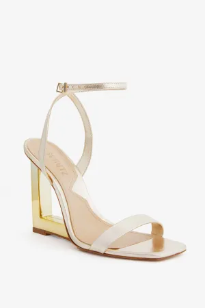 Metallic Napa Filipa Heels