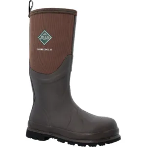 Muck Chore Cool Men's Steel Toe Tall Boots Csctstl In Brown