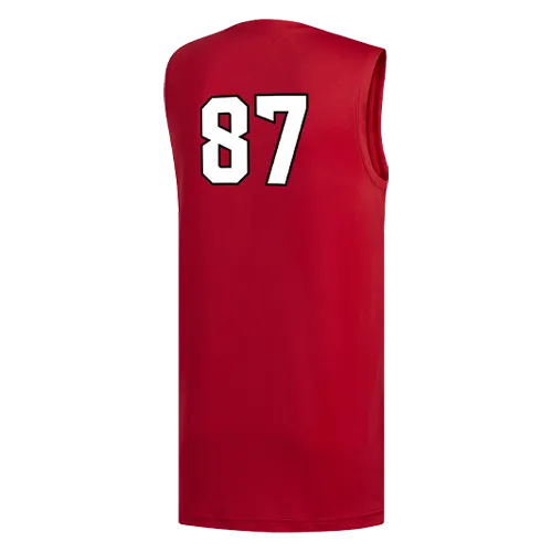 NC State Wolfpack #87 Red Basketball Jersey