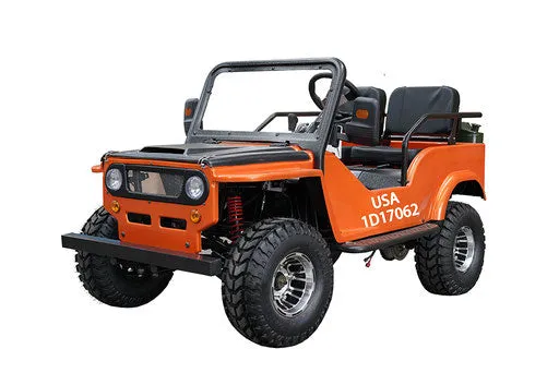 New Model GR-2 Safari Series 3 125cc 3-speed w/reverse -OFF ROAD ONLY, NOT STREET LEGAL