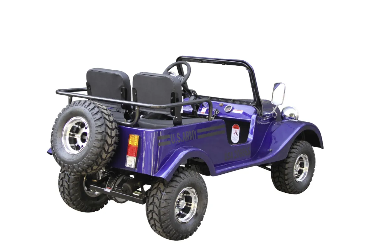 New Model GR-5 Safari Series 3 125cc 3-speed w/reverse mini-jeep -OFF ROAD ONLY, NOT STREET LEGAL