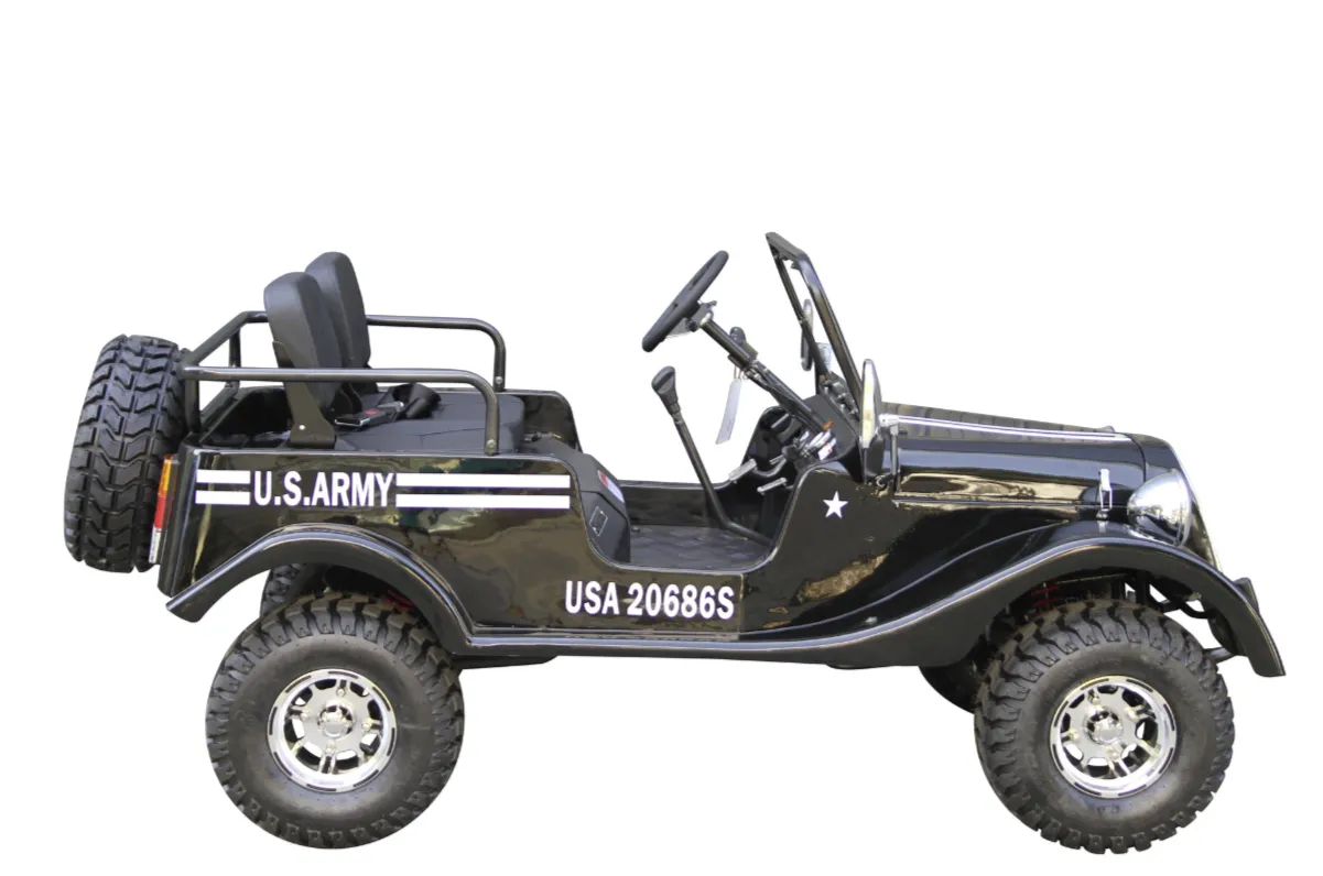 New Model GR-5 Safari Series 3 125cc 3-speed w/reverse mini-jeep -OFF ROAD ONLY, NOT STREET LEGAL